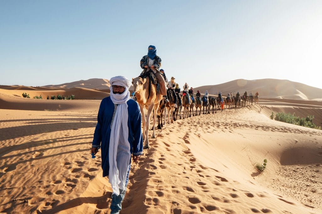 2 Noches de Caminata en Camello en Merzouga